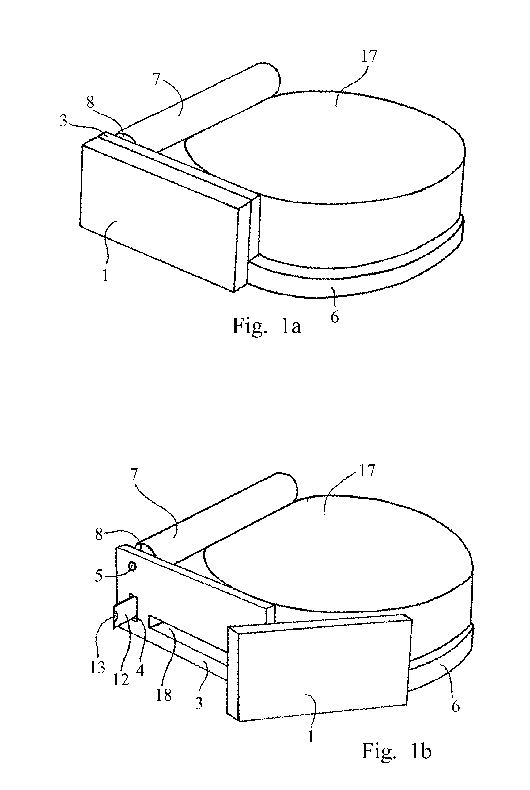 Health monitoring device, device modules and method