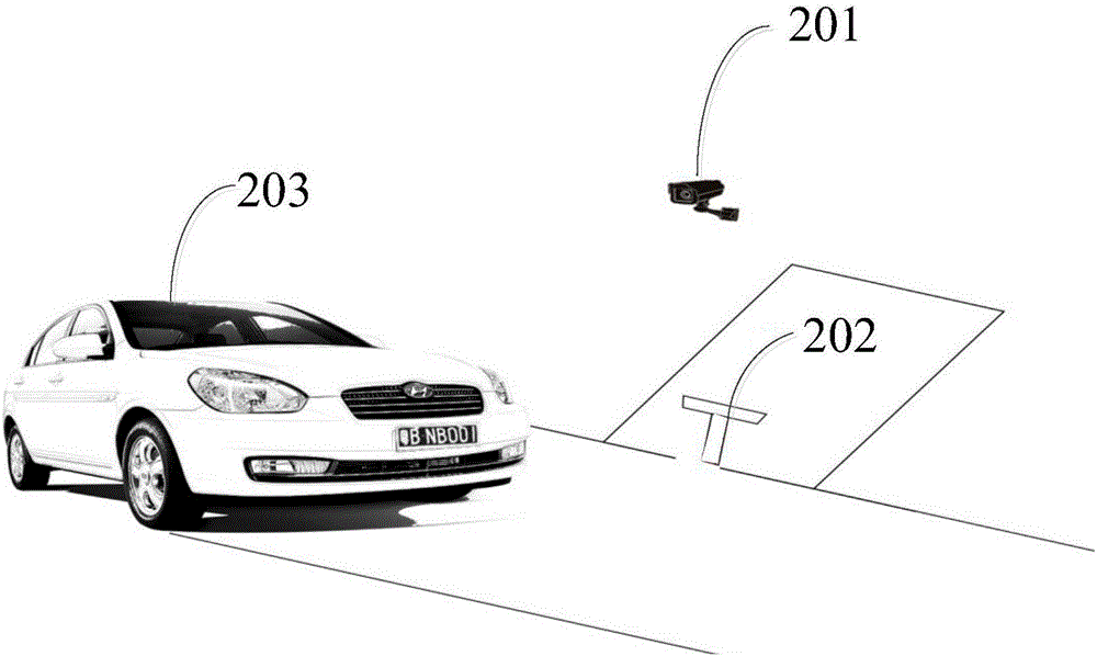 Parking space lock device and parking lot system