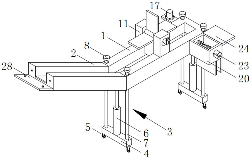 Safe and efficient wall building device for building construction