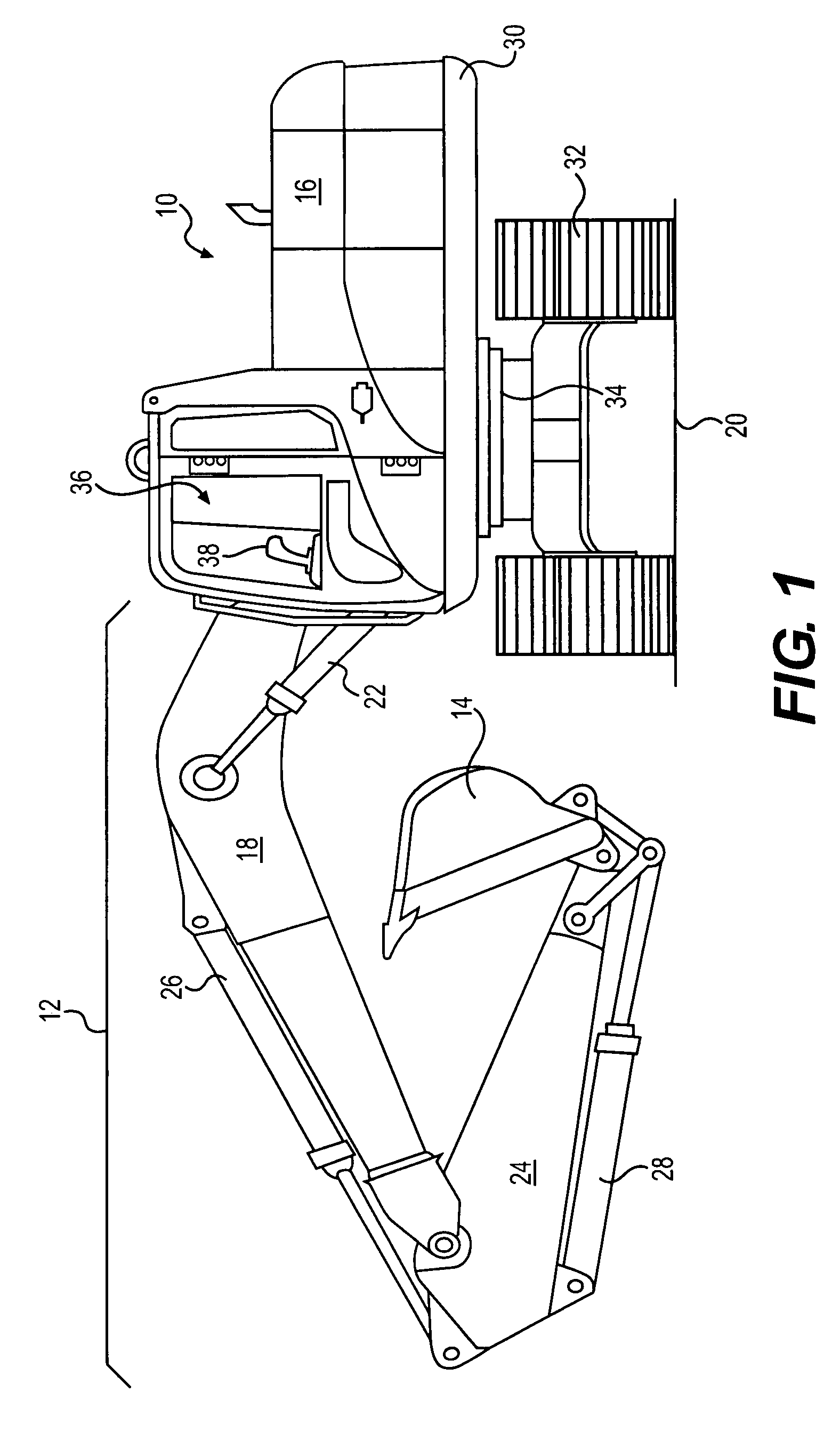 Hydraulic circuit for rapid bucket shake out