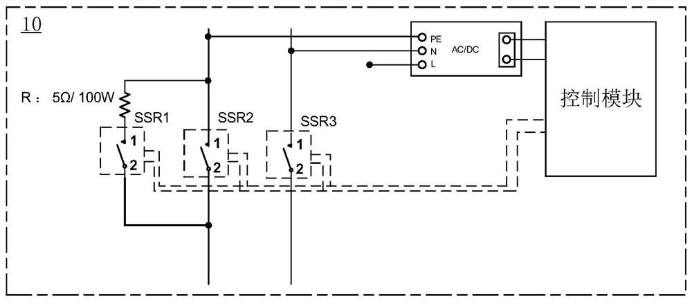 Circuit switching device, power supply apparatus, apparatus power supply method, and storage medium