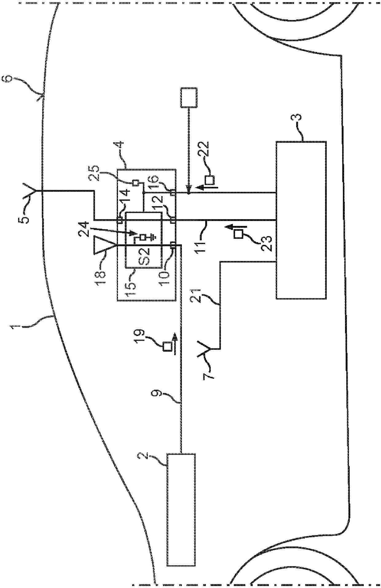 Secondary use of motor vehicle antennas via emergency call control equipment