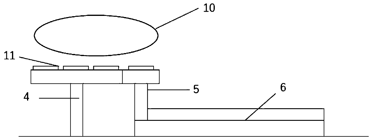 Chemical vapor deposition device comprising Raman spectroscopy in-situ measurement cavity