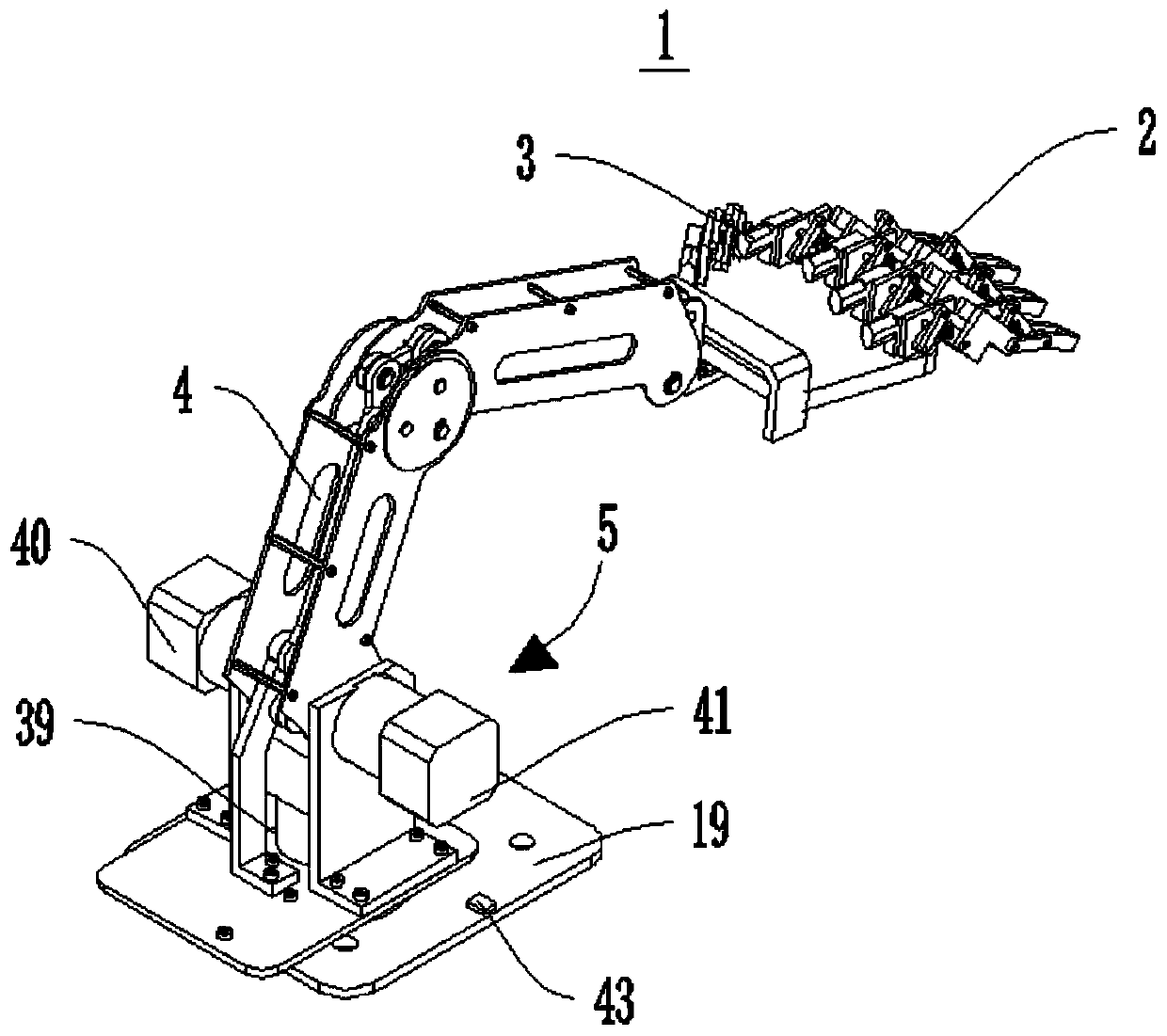 Bionic mechanical hand