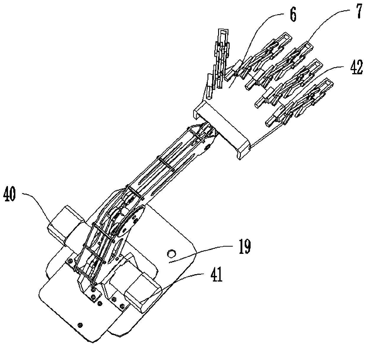 Bionic mechanical hand