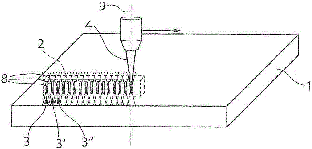 Method for treating a laser-transparent substrate for subsequently separating the substrate