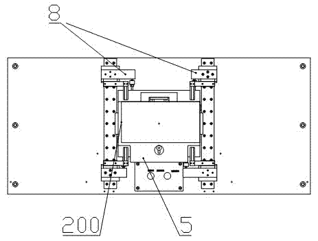 Semi-automatic stacking method for power battery core