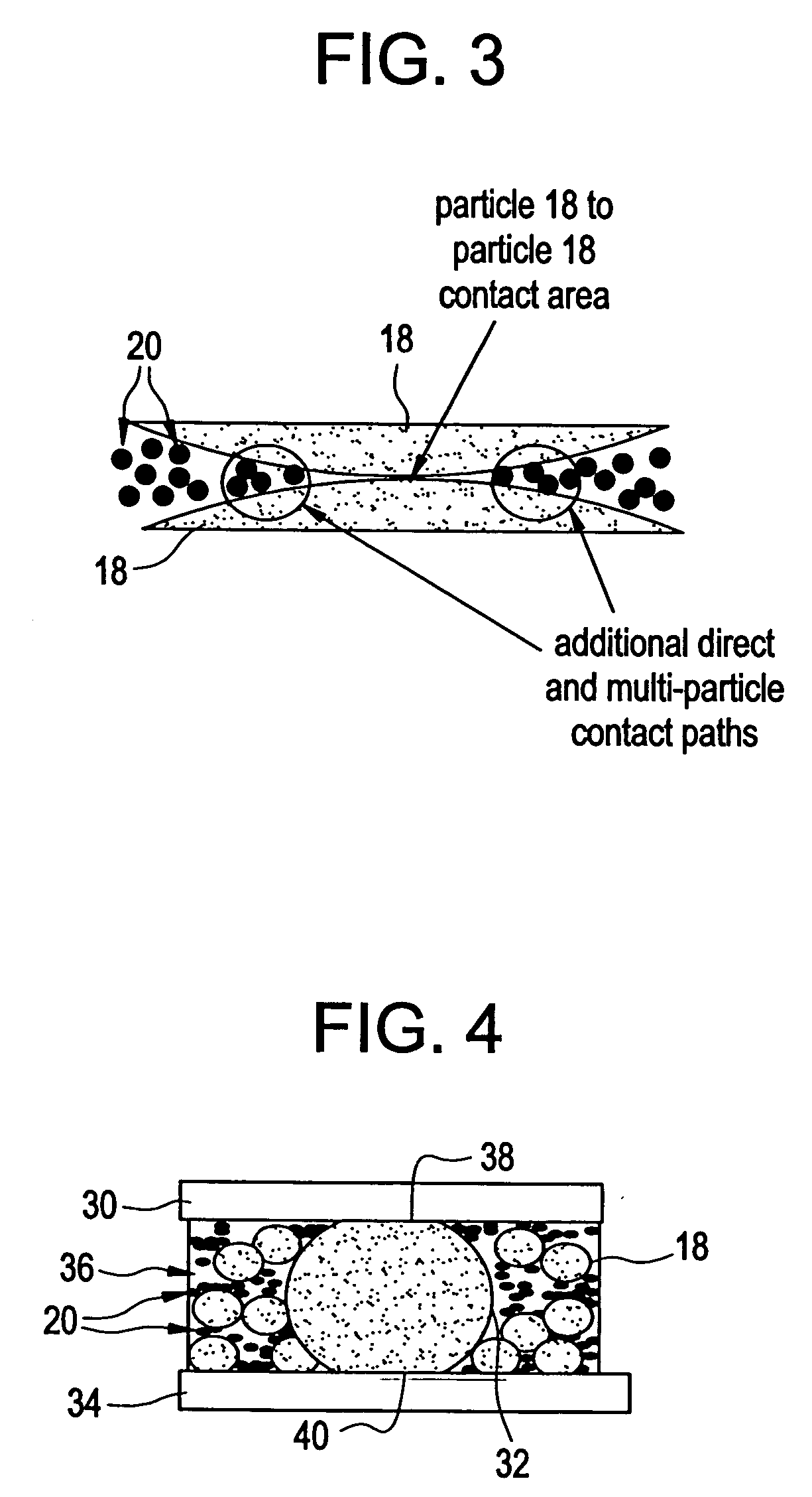 Thermal conductive material utilizing electrically conductive nanoparticles