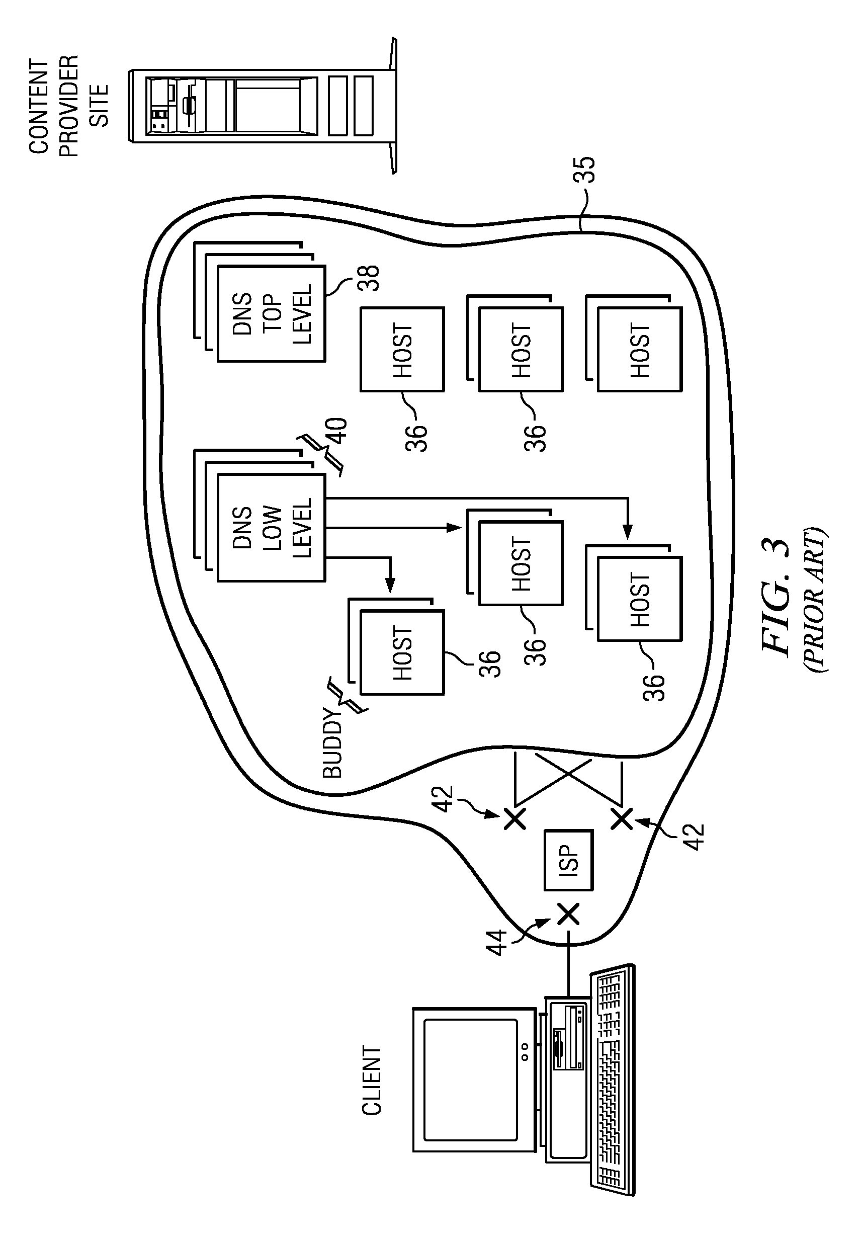 Network performance monitoring in a content delivery system