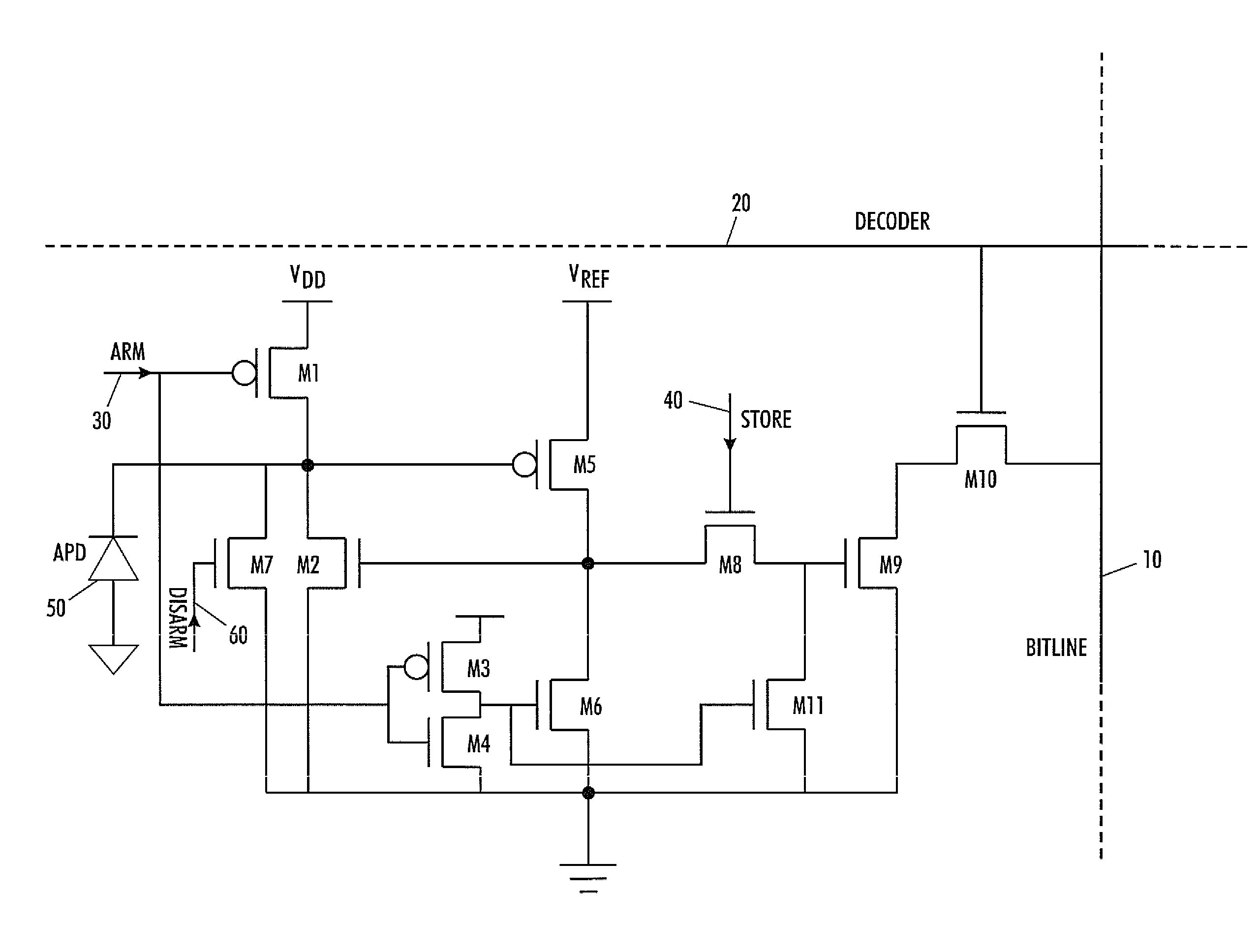 Digital photon-counting geiger-mode avalanche photodiode solid-state monolithic intensity imaging focal-plane with scalable readout circuitry