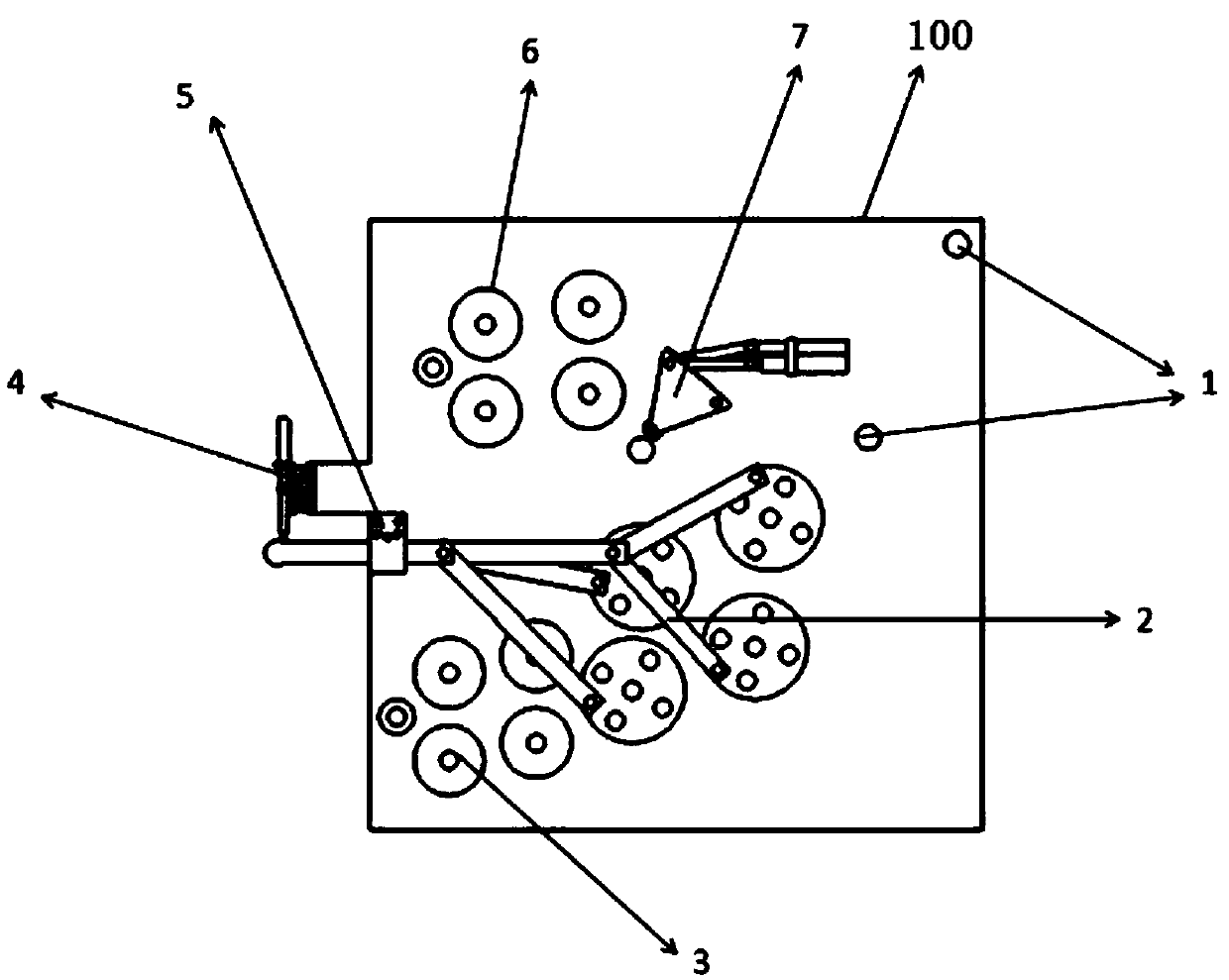 A multifunctional fiber laying head