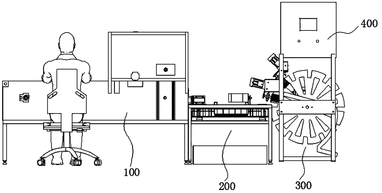 Automatic duck gizzard cutting, washing, and grinding production device