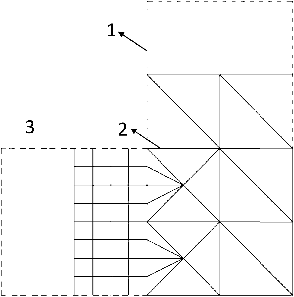 Terrain grid processing method and device, storage medium and terminal