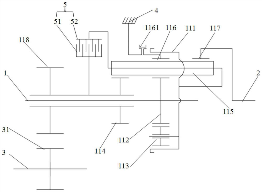 Vehicle transfer case, power assembly and vehicle