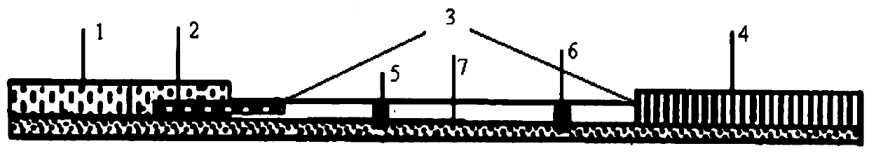 Test strip and method for detecting dicofol