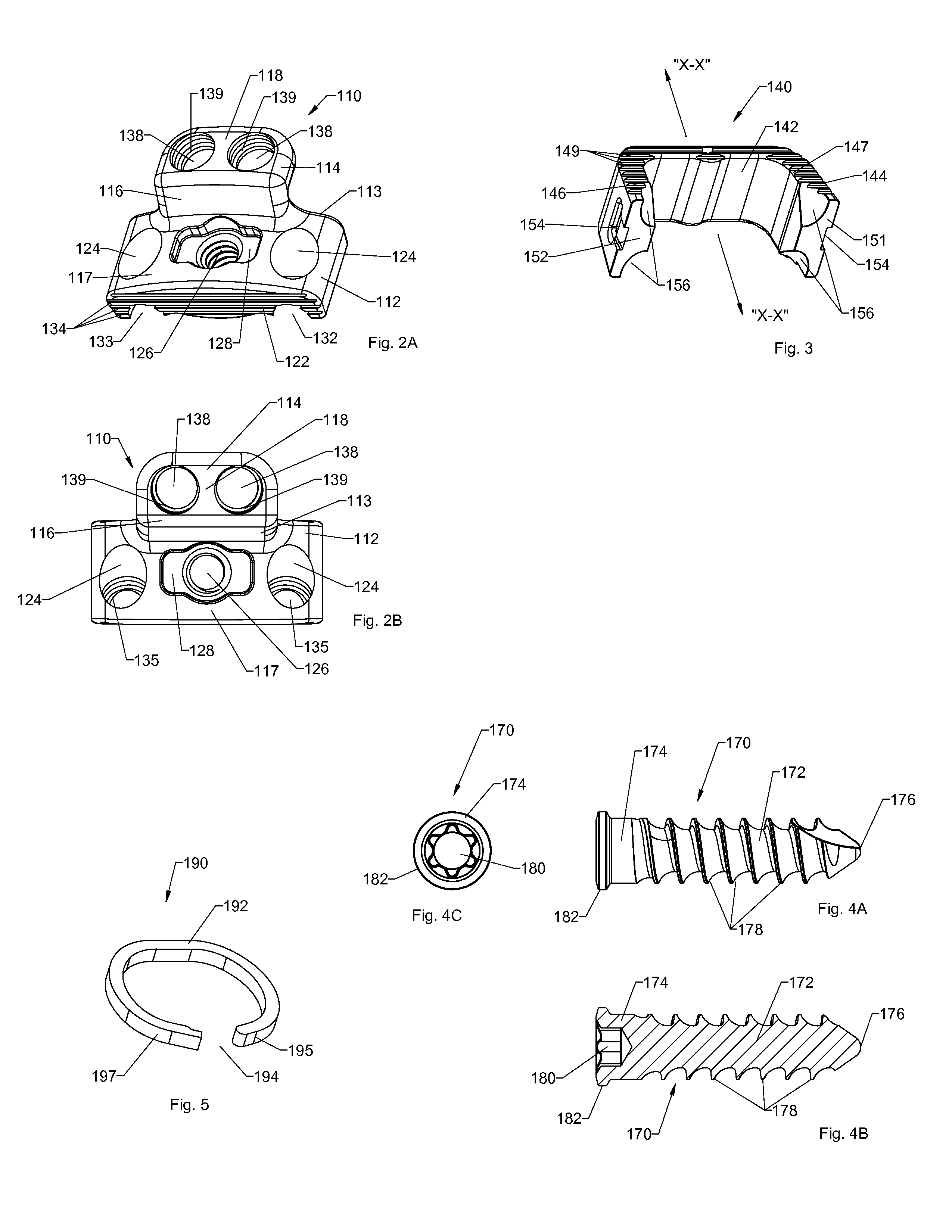 Spinal implants, spinal implant kits, and surgical methods