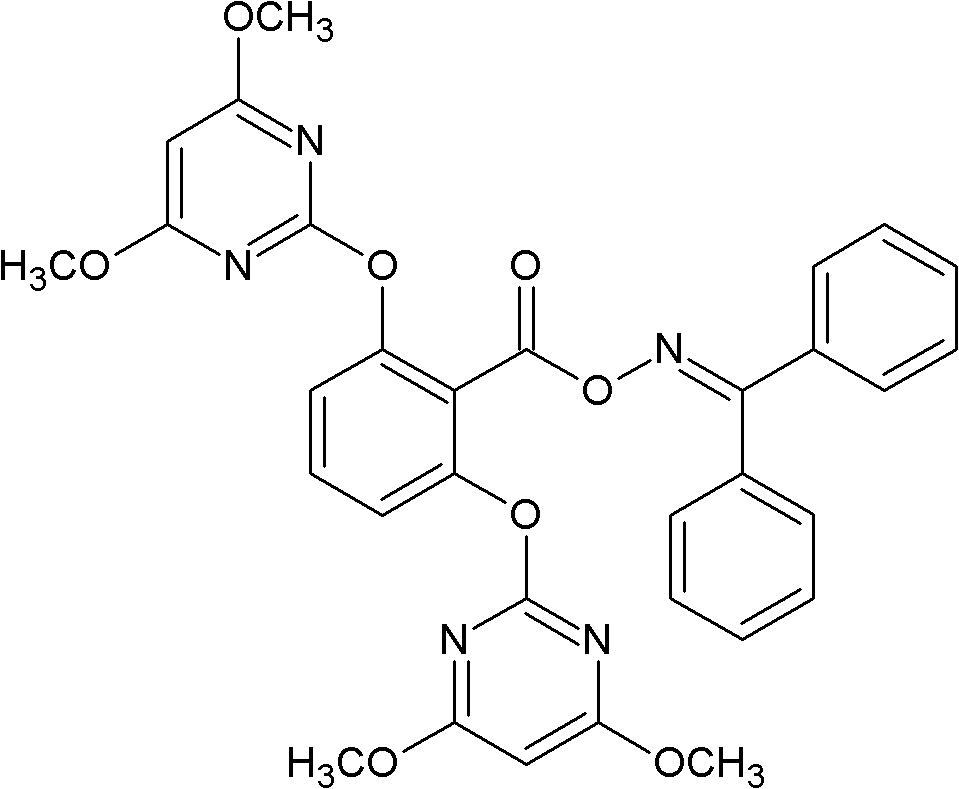 Herbicide composition containing pyribenzoxim and florasulam
