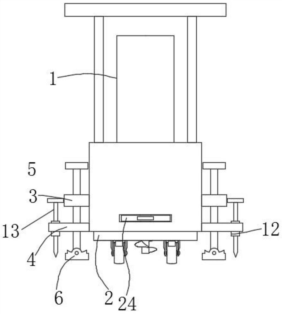 Soil sampling mechanism for geological exploration and using method thereof