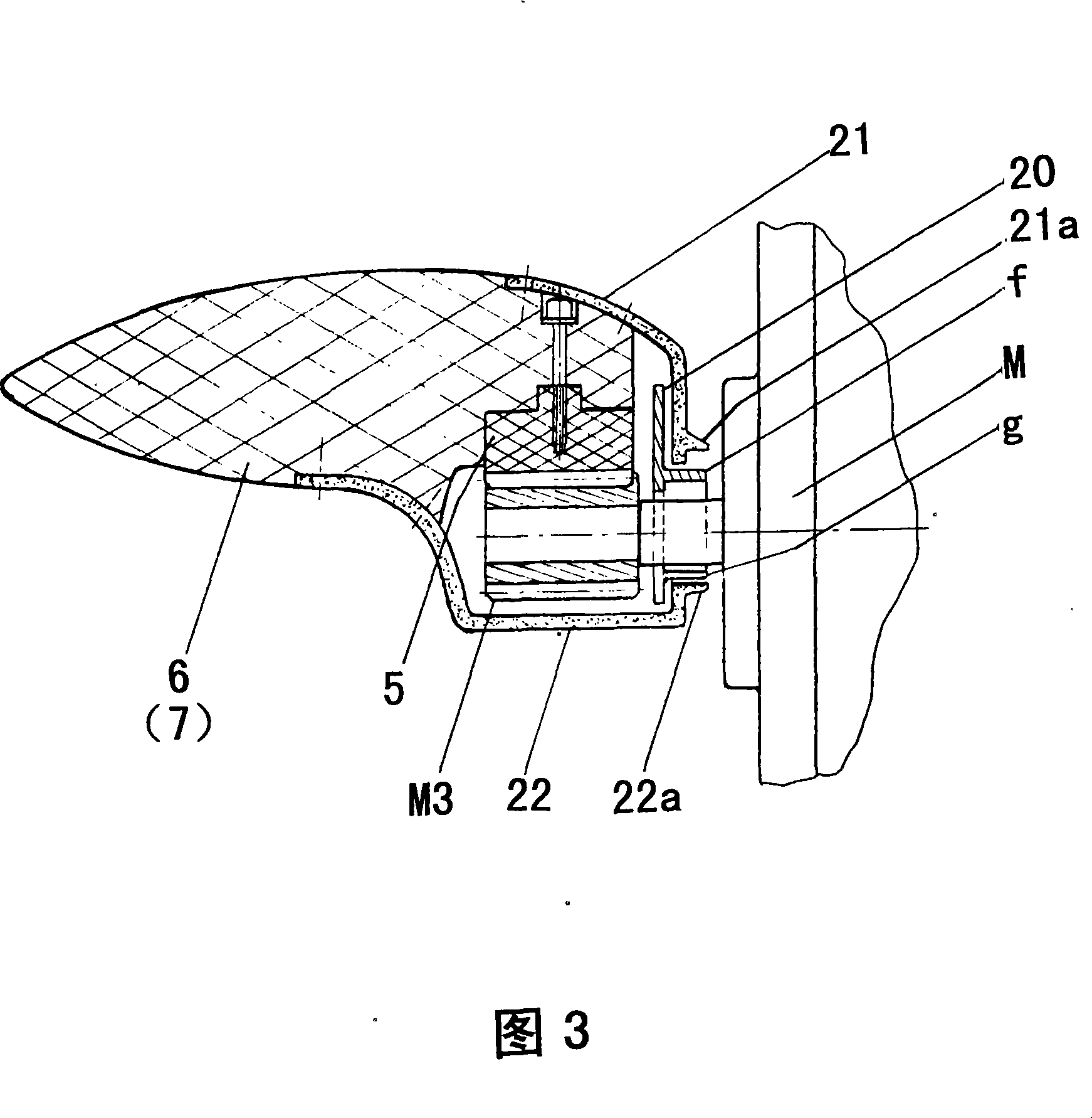 Large wind wheel single-stage wheel gear power generation