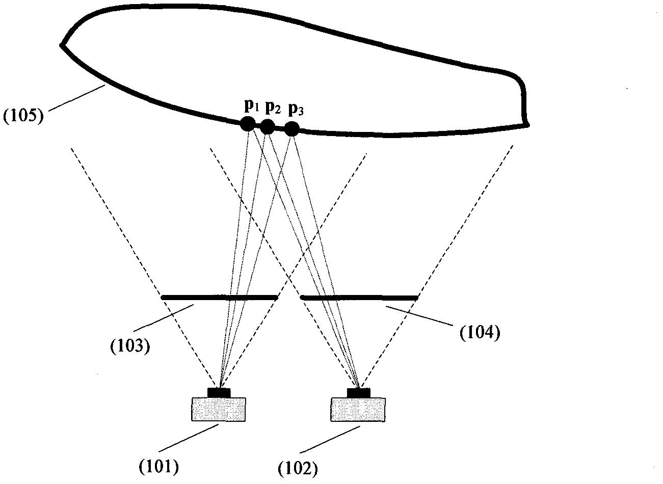 Left/right-eye three-dimensional picture drawing method for three-dimensional (3D) virtual scene containing fuzzy reflection effect