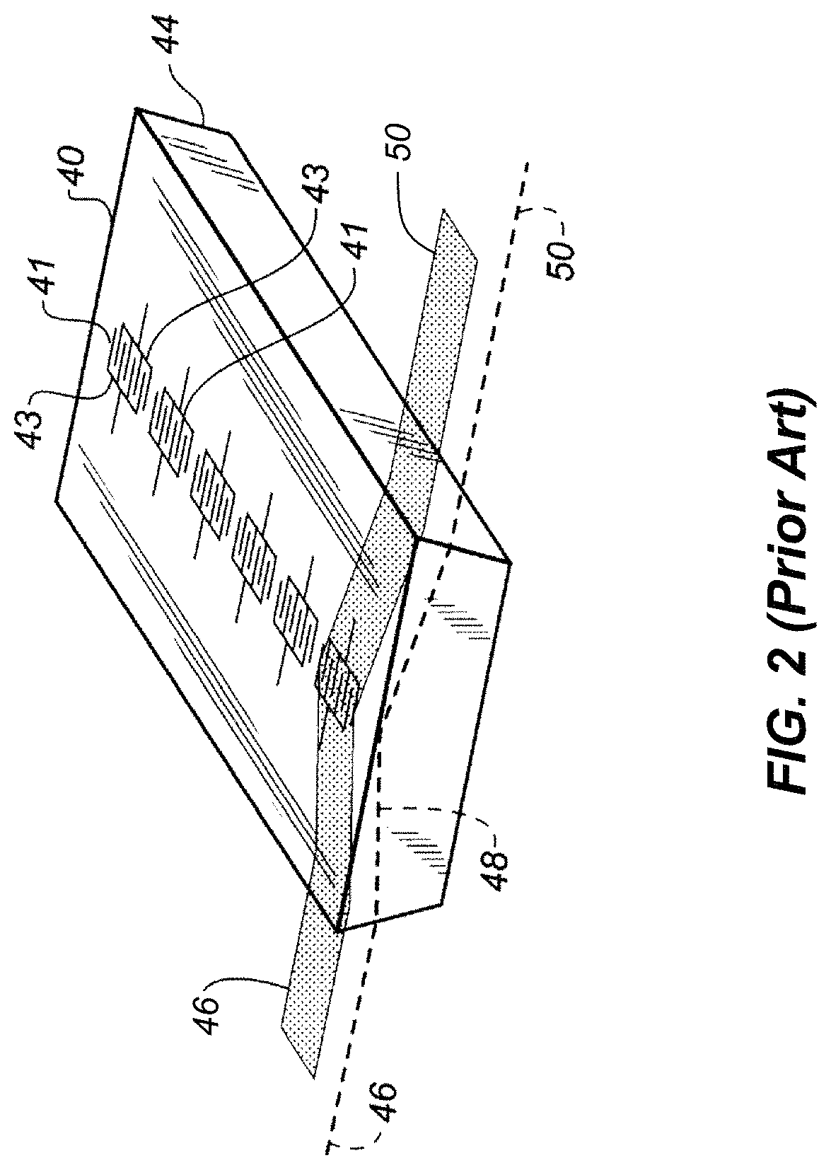 Laser exposure head with reduced leakage