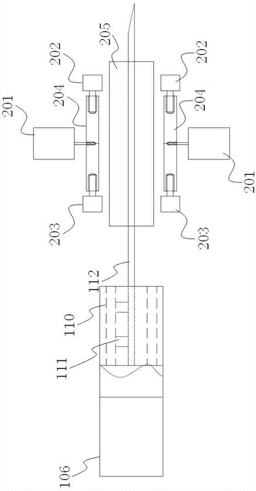 Cylindrical battery roll core shaping device and shaping method