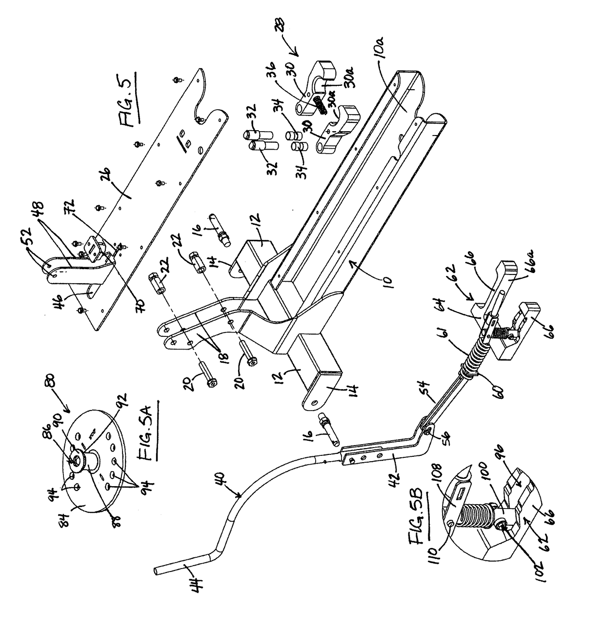 Conversion Unit for Indirect Connection of a Mounted Implement to a Working Machine and Enabling Angular Adjustment and Swivelling of Same