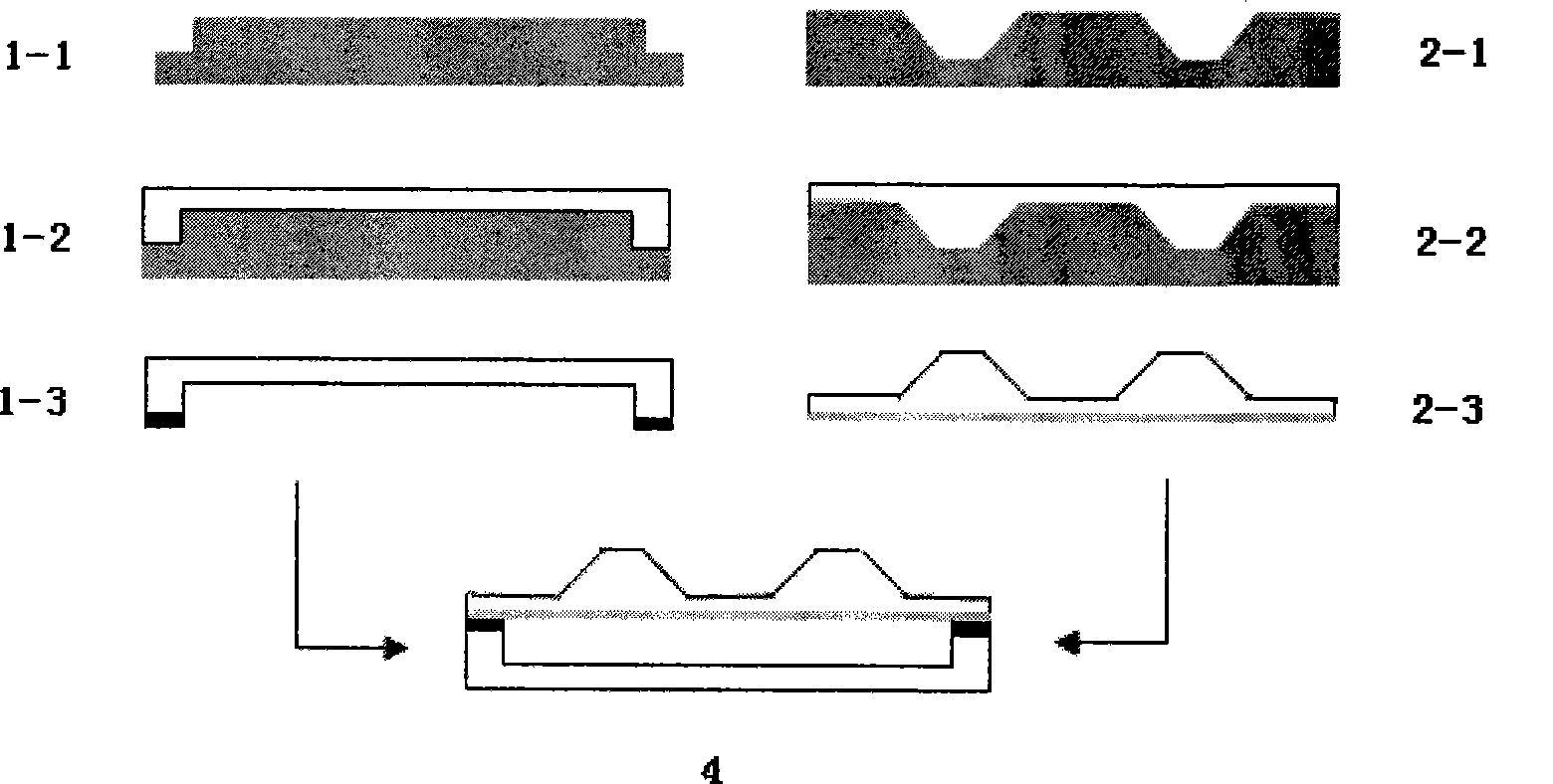 Polymer SPR chip and method for making same