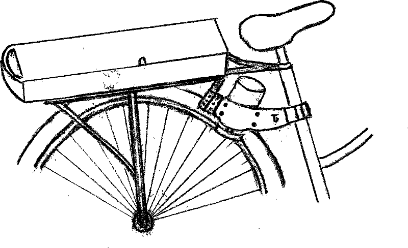 Combined type bicycle booster