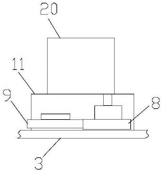 Single-camera multi-angle shooting supporting device for unmanned aerial vehicle