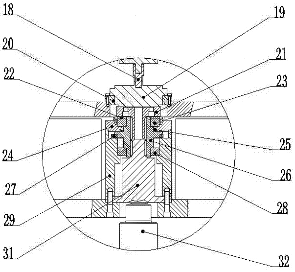 Reciprocating rotary reducer comprehensive performance test device