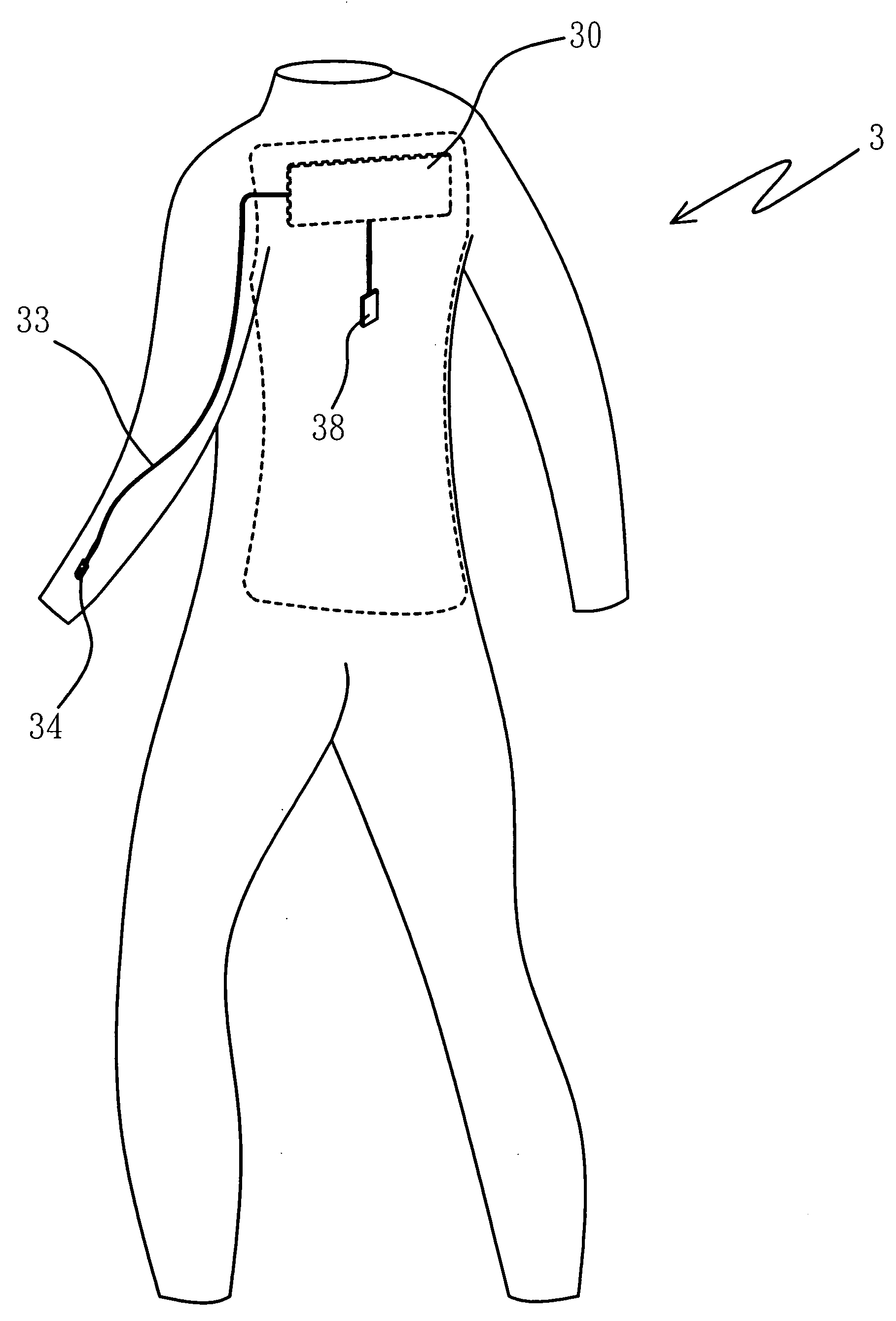 Garment with heating assembly