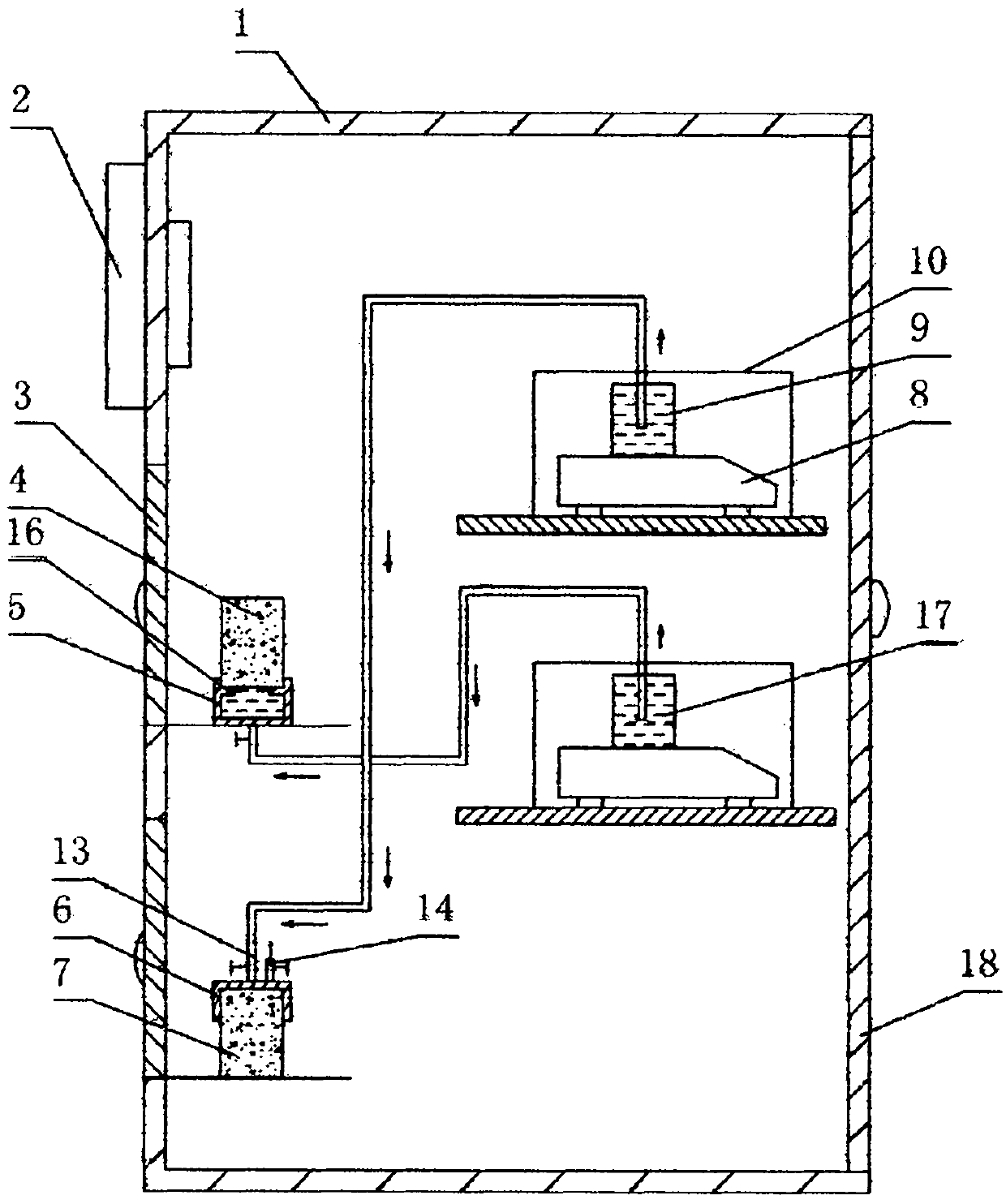 Intelligent test system for hydraulic function of deep soft rock