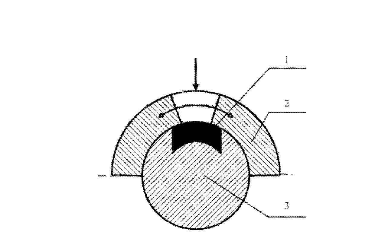 Method and device for measuring metal pipe texture
