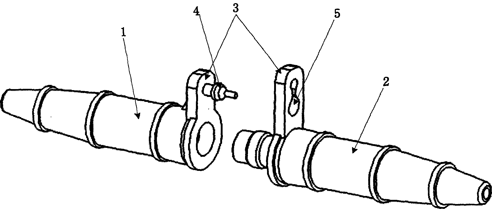 Protecting device for optical fiber fusion point