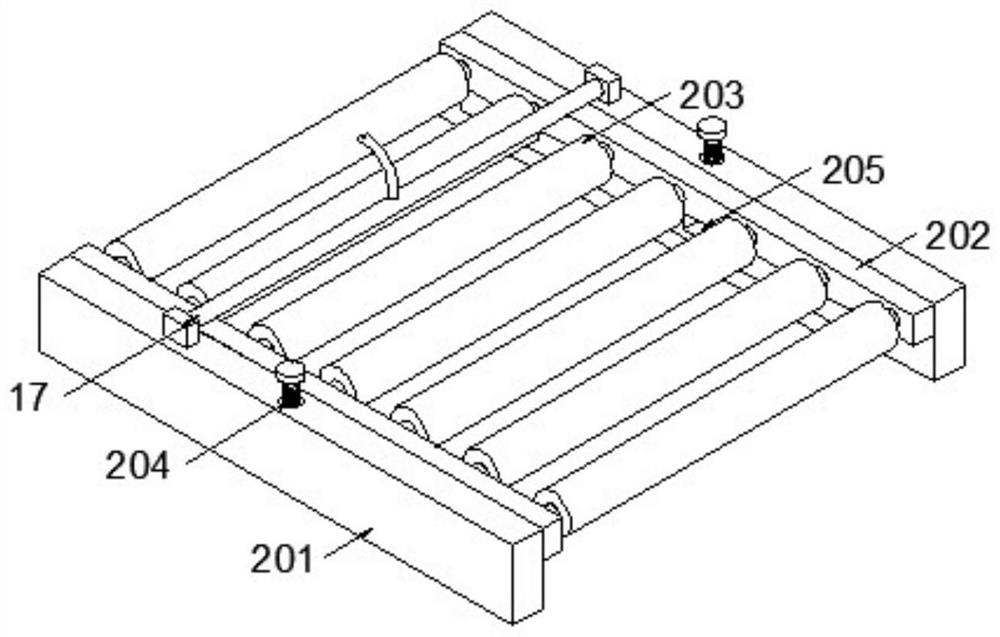 Floating type large plane polishing device for wood