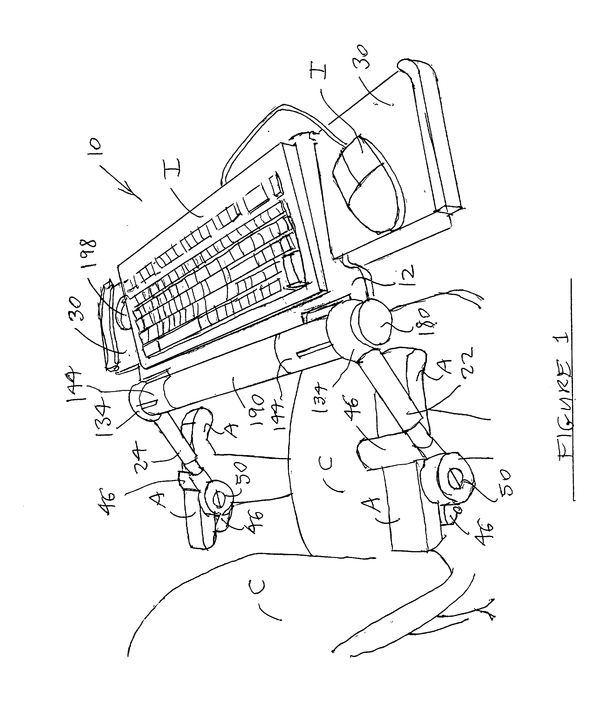 Arm chair mounted keyboard support apparatus