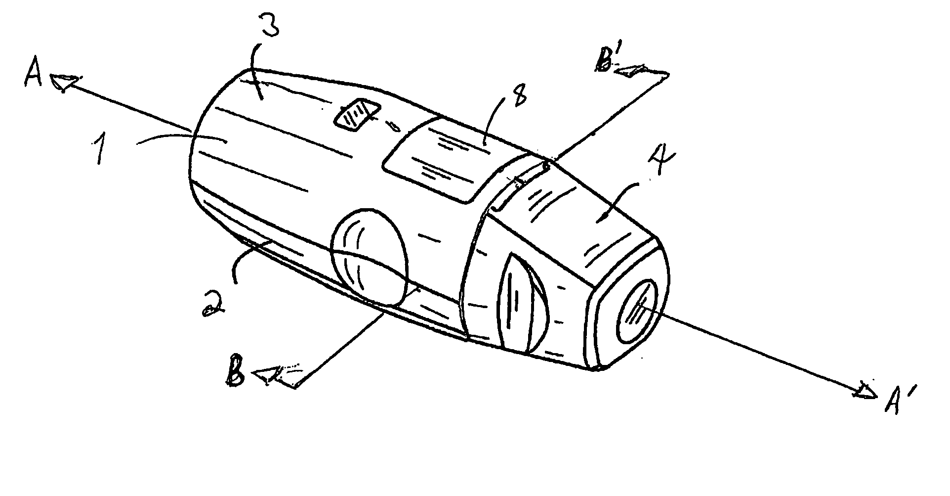 Gravity-actuated locking mechanism for drug container