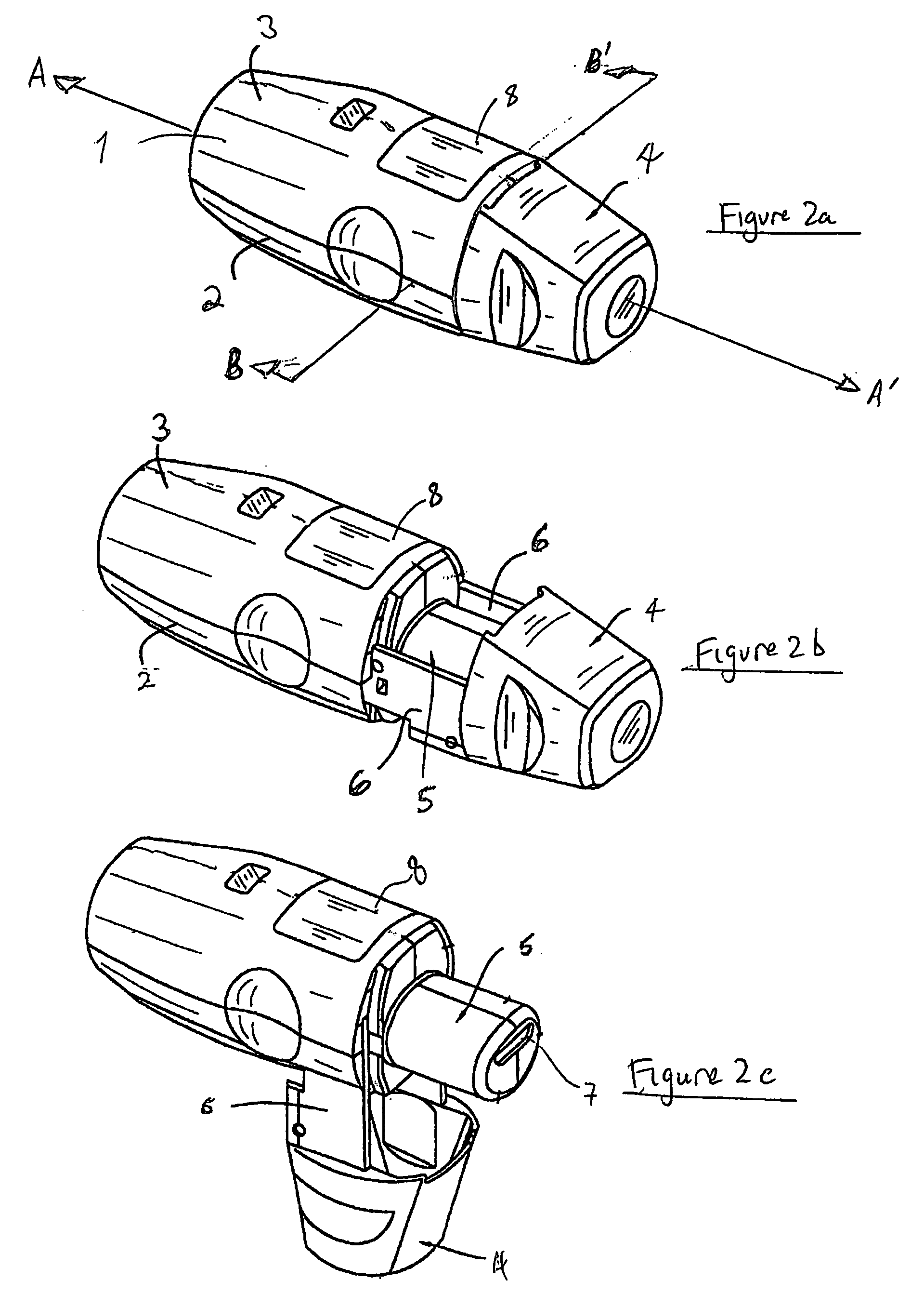 Gravity-actuated locking mechanism for drug container