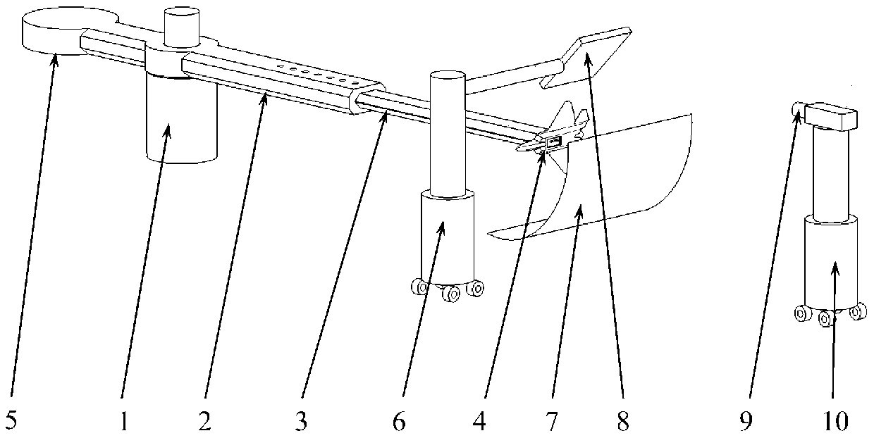 Separation release centrifugation gravity compensation device and method