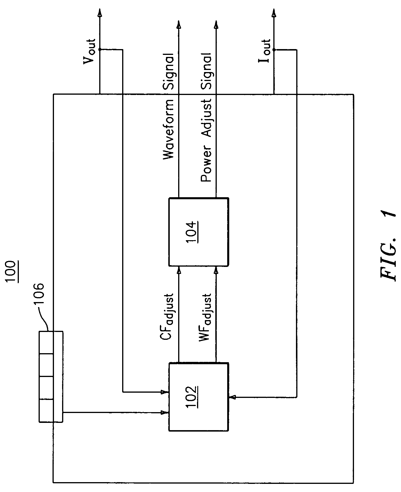 Variable output crest factor electrosurgical generator