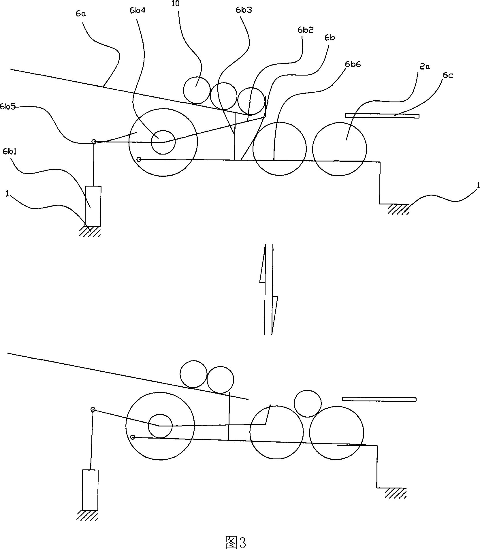 Glass pipe cutting device