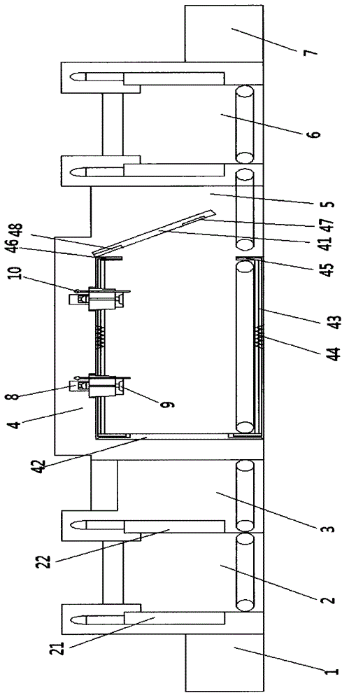 Isolated-type vacuum non-oxidation tempering device