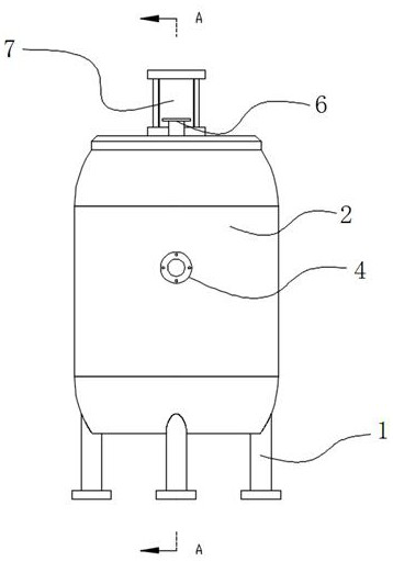 Reaction kettle for rapidly removing organic solvent