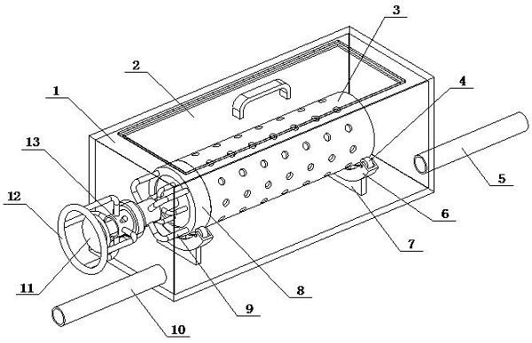 Mouse inhalation anesthesia induction maintaining device