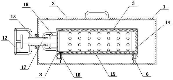 Mouse inhalation anesthesia induction maintaining device