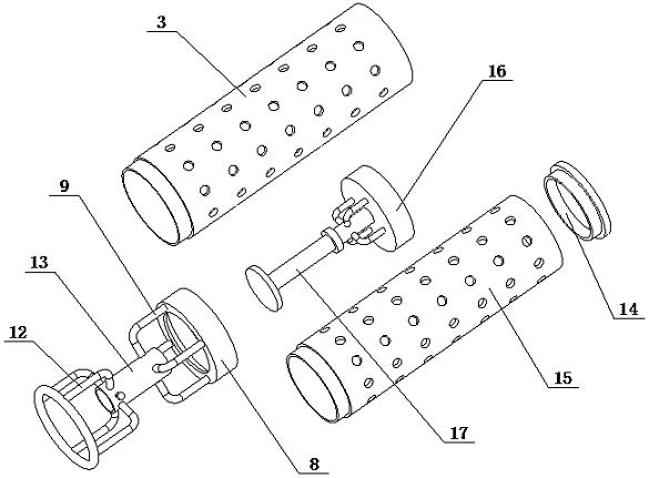 Mouse inhalation anesthesia induction maintaining device