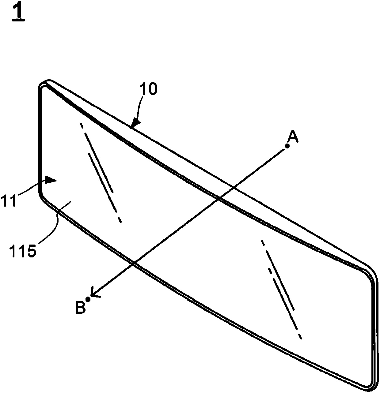 Electrochromic material, and glare-proof rearview mirror containing electrochromic material