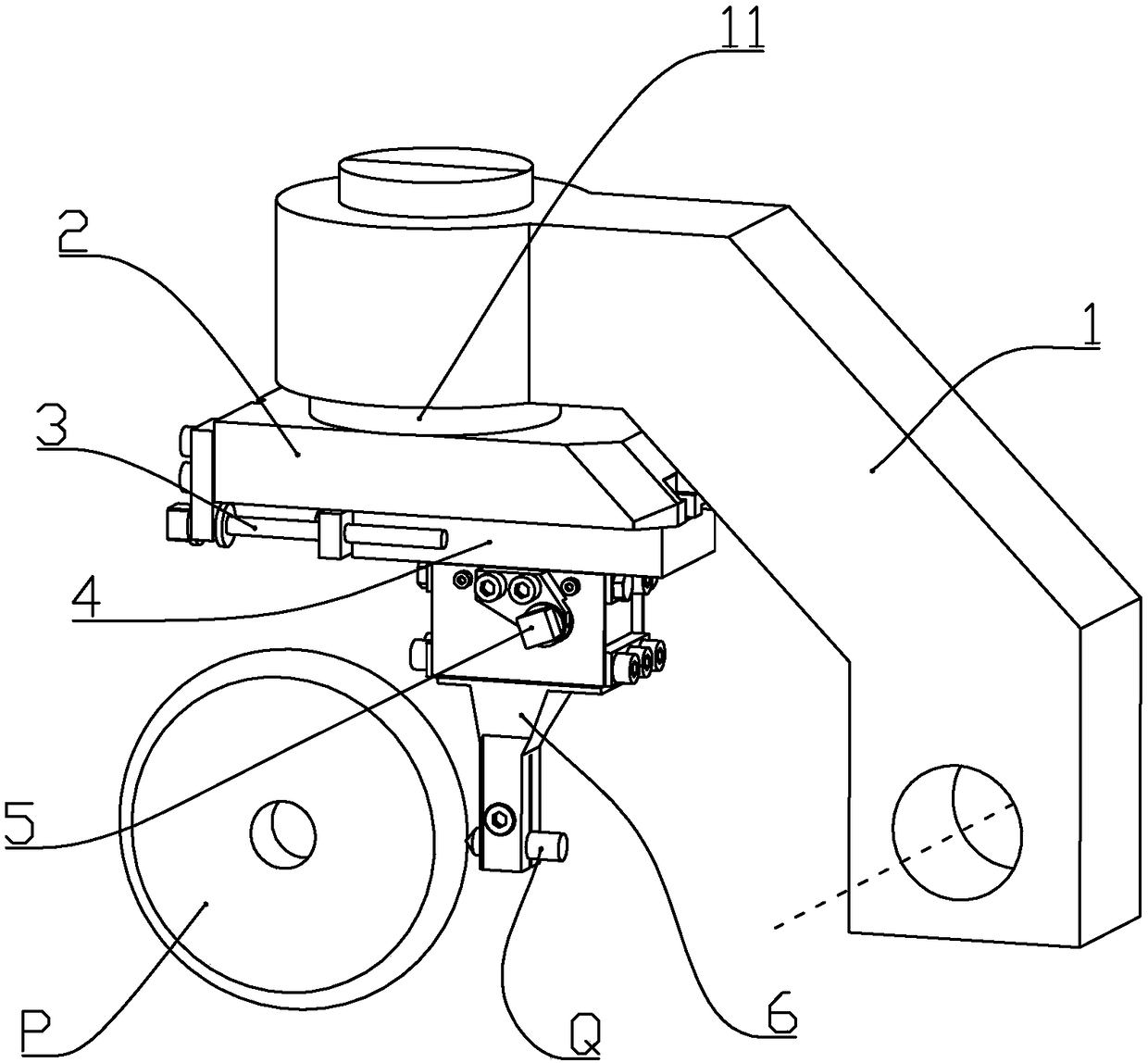 Deep groove ball bearing outer ring groove grinder grinding wheel dresser