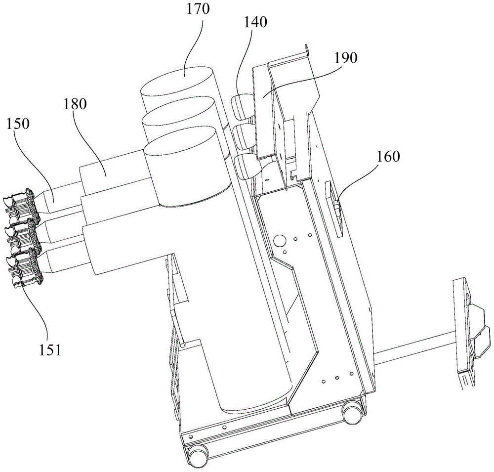 The grounding vehicle and grounding method of the central switchgear